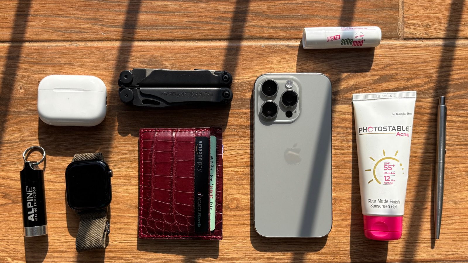 Ankit's 9 Everyday carry items