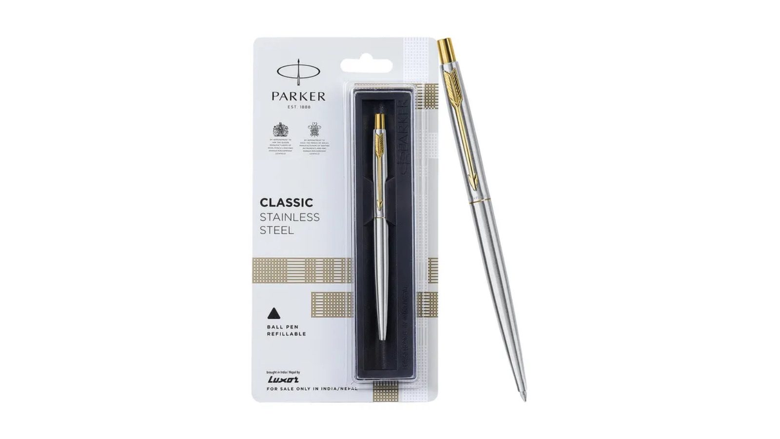 Parker Classic Stainless Steel Ballpoint Pen